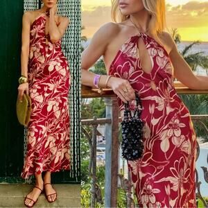 FINAL PRICE NEW NWT Reformation Yesenia Silk Dress